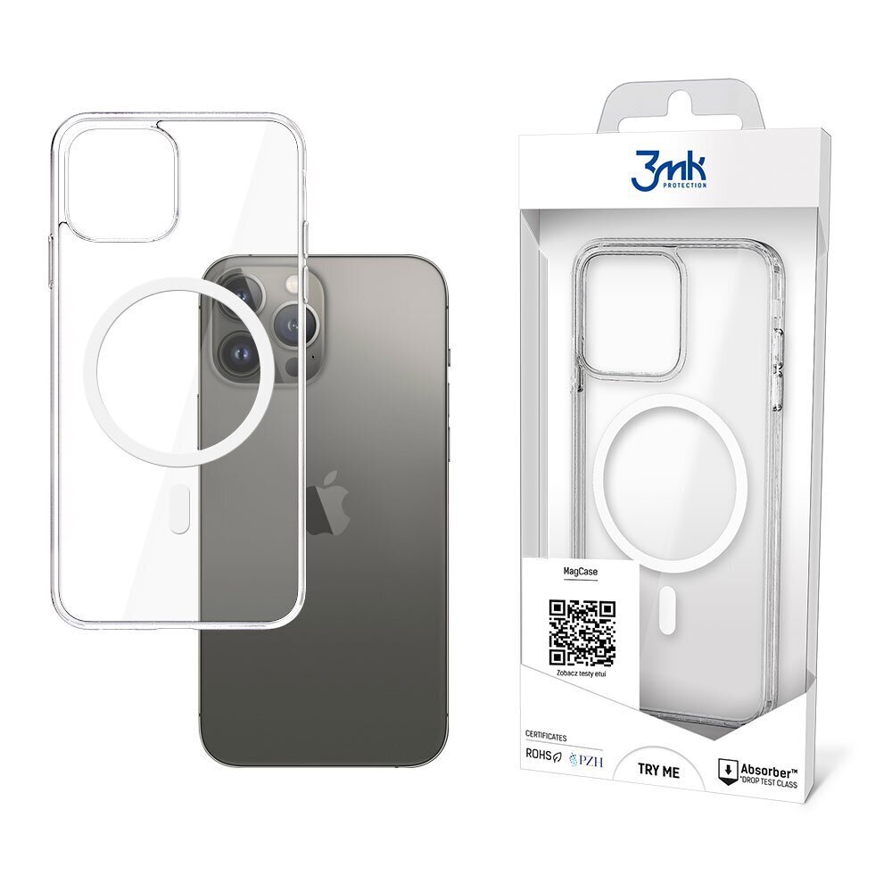Apple iPhone 14 Pro - 3mk Mag Case цена и информация | Telefonide kaitsekaaned ja -ümbrised | hansapost.ee