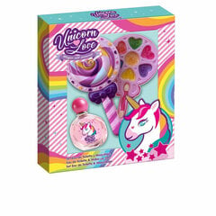 Laste meigikomplekt Cartoon Unicorn Love Bi pulgakomm (9 tk) цена и информация | Косметика для мам и детей | hansapost.ee