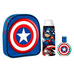 Laste parfüümi komplekt Capitán América EDT (3 pcs) hind ja info | Laste lõhnaõlid | hansapost.ee