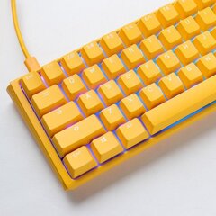 Ducky One 3 SF Yellow MX-Brown US цена и информация | Клавиатура с игровой мышью 3GO COMBODRILEW2 USB ES | hansapost.ee