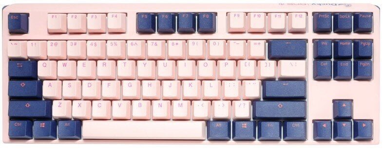 Ducky One 3 Fuji, TKL, MX-Silent Red, US klaviatuur цена и информация | Klaviatuurid | hansapost.ee