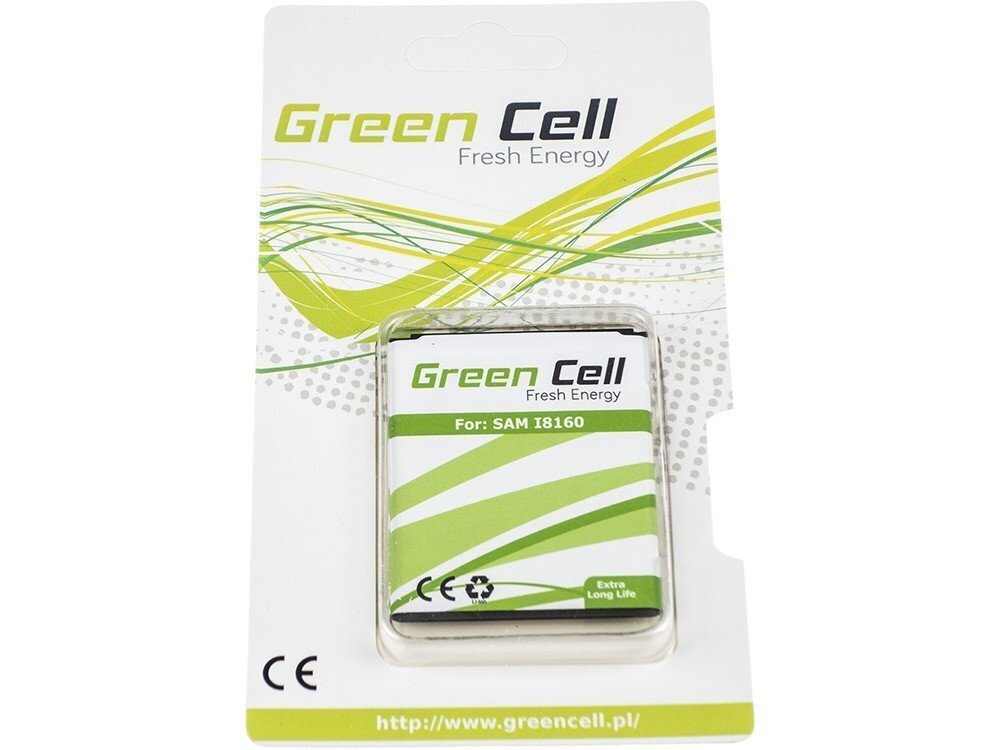 Green Cell for Samsung Galaxy Ace 2 Trend S Duos S3 Mn цена и информация | Akud mobiiltelefonidele | hansapost.ee