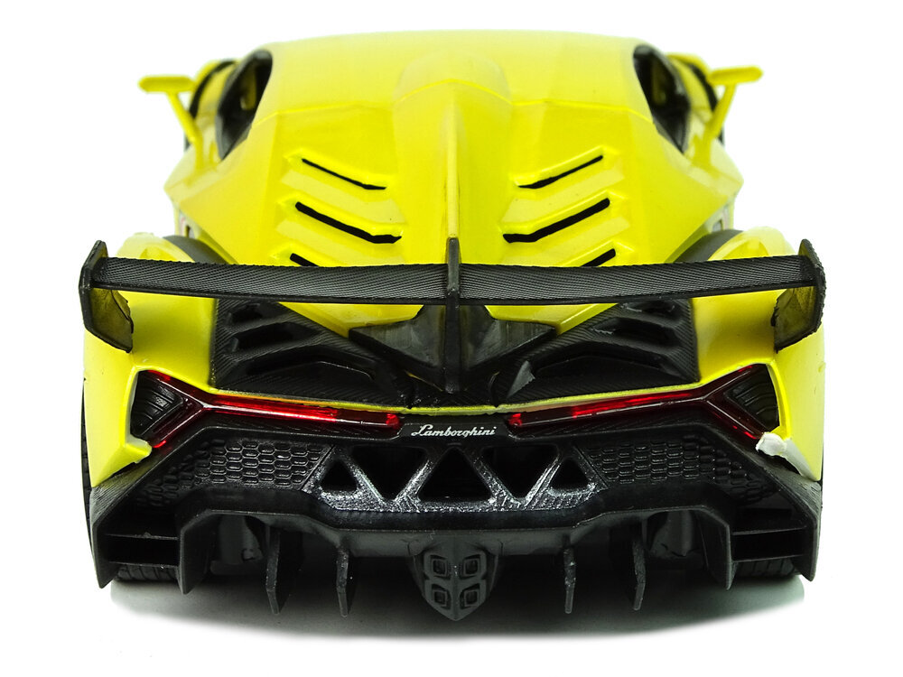 Raadio teel juhitav Lamborghini Veneno 1:24 kollane, puldiga hind ja info | Mänguasjad poistele | hansapost.ee