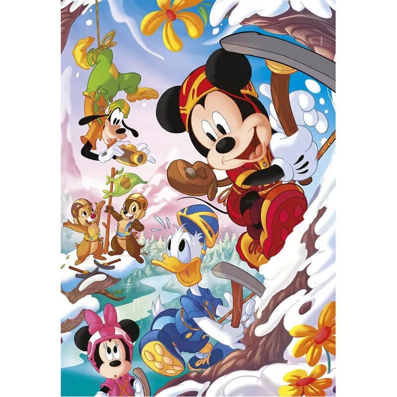 Disney Mickey ja Sõbrad pusle 3x48tk цена и информация | Pusled lastele ja täiskasvanutele | hansapost.ee