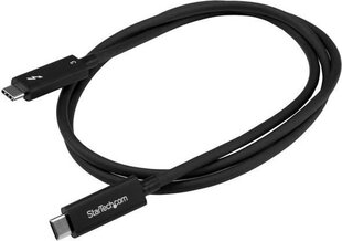 STARTECH 1m Thunderbolt 3 USB C Cable hind ja info | Mobiiltelefonide kaablid | hansapost.ee
