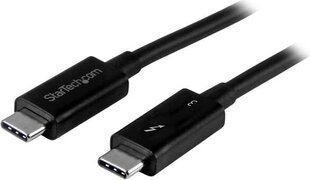 STARTECH 1m Thunderbolt 3 USB C Cable price and information | Mobiiltelefonide kaablid | hansapost.ee