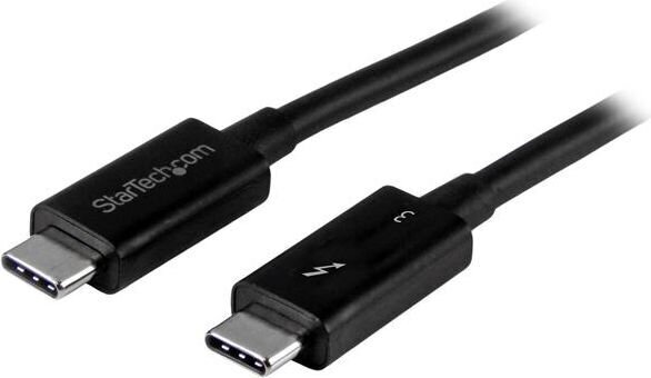 STARTECH 1m Thunderbolt 3 USB C Cable цена и информация | Mobiiltelefonide kaablid | hansapost.ee