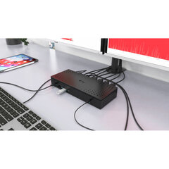 USB-разветвитель i-Tec CAQUATTRODOCKPDPRO цена и информация | Адаптеры и USB-hub | hansapost.ee