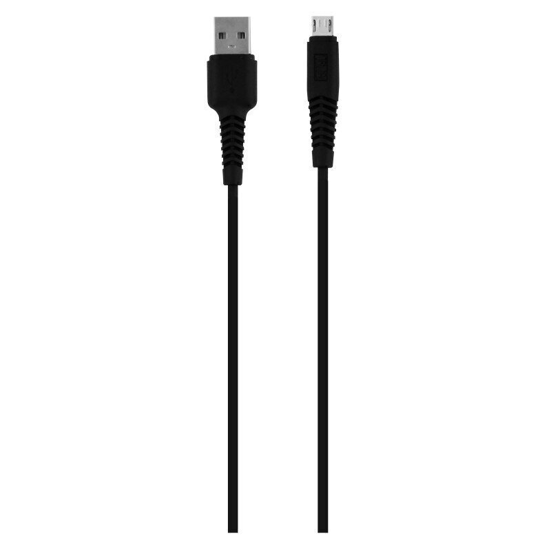 Toti UABCABMICRO2M251-BLK USB Micro USB, 2m цена и информация | Mobiiltelefonide kaablid | hansapost.ee