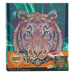 Картина стразами Grafix Tiger, 30 х 30 см цена и информация | Алмазная мозаика | hansapost.ee