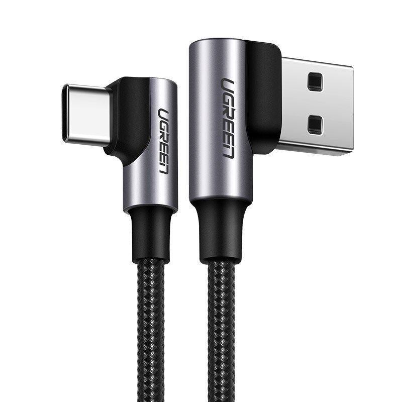 Kaabel Ugreen, USB - USB Typ C, 0.5 m цена и информация | Mobiiltelefonide kaablid | hansapost.ee