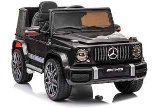 Двухместный детский электромобиль Mercedes G63 BBH-0002, черный цвет цена и информация | Электромобили для детей | hansapost.ee