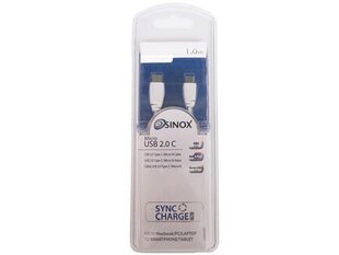 Micro USB - USB C kaabel SINOX SXI4961, 1,0 m hind ja info | Mobiiltelefonide kaablid | hansapost.ee