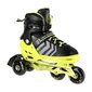 NH18192 4IN1 BLACK-GREEN SIZE L(39-43) IN-LINE SKATES/HOCKEY ICE SKATES hind ja info | Rulluisud ja tarvikud | hansapost.ee