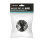 Massaažipall BLP01 BLACK SPIKY HMS цена и информация | Massaažikaubad | hansapost.ee