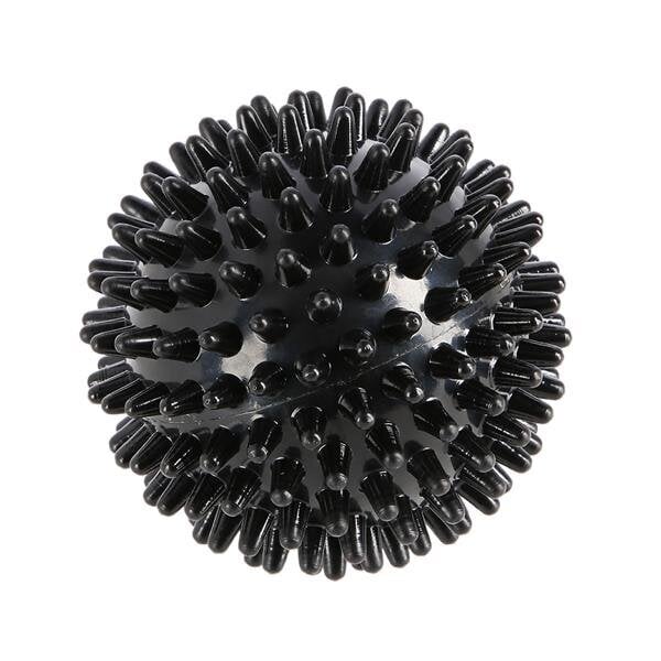 Massaažipall BLP01 BLACK SPIKY HMS цена и информация | Massaažikaubad | hansapost.ee