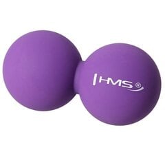 Мячи для массажа BLC02 HMS (двойные, фиолетовые) цена и информация | Аксессуары для массажа | hansapost.ee