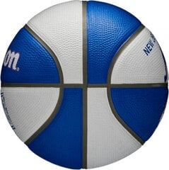 Баскетбольный мяч Wilson NBA Team Retro Brooklyn Nets Mini Ball WTB3200XBBRO цена и информация | Баскетбольные мячи | hansapost.ee