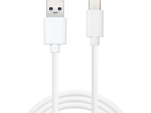 Sandberg 136-15, USB-A/USB-C, 1 m цена и информация | Borofone 43757-uniw | hansapost.ee