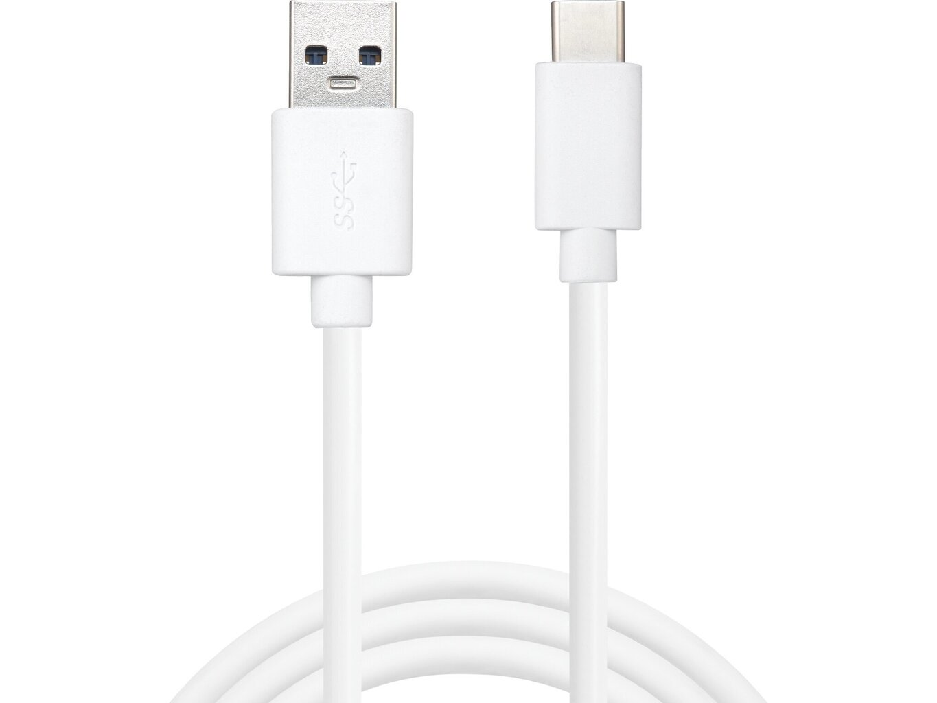 Sandberg 136-15, USB-A/USB-C, 1 m hind ja info | Mobiiltelefonide kaablid | hansapost.ee