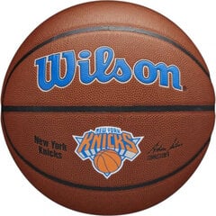 Баскетбольный мяч Wilson Team Alliance New York Knicks Ball WTB3100XBNYK цена и информация | Баскетбольные мячи | hansapost.ee