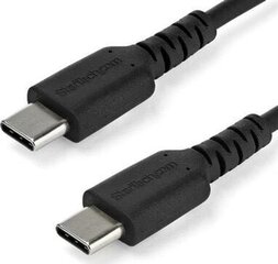 STARTECH 1m USB-C Cable Black цена и информация | Borofone 43757-uniw | hansapost.ee