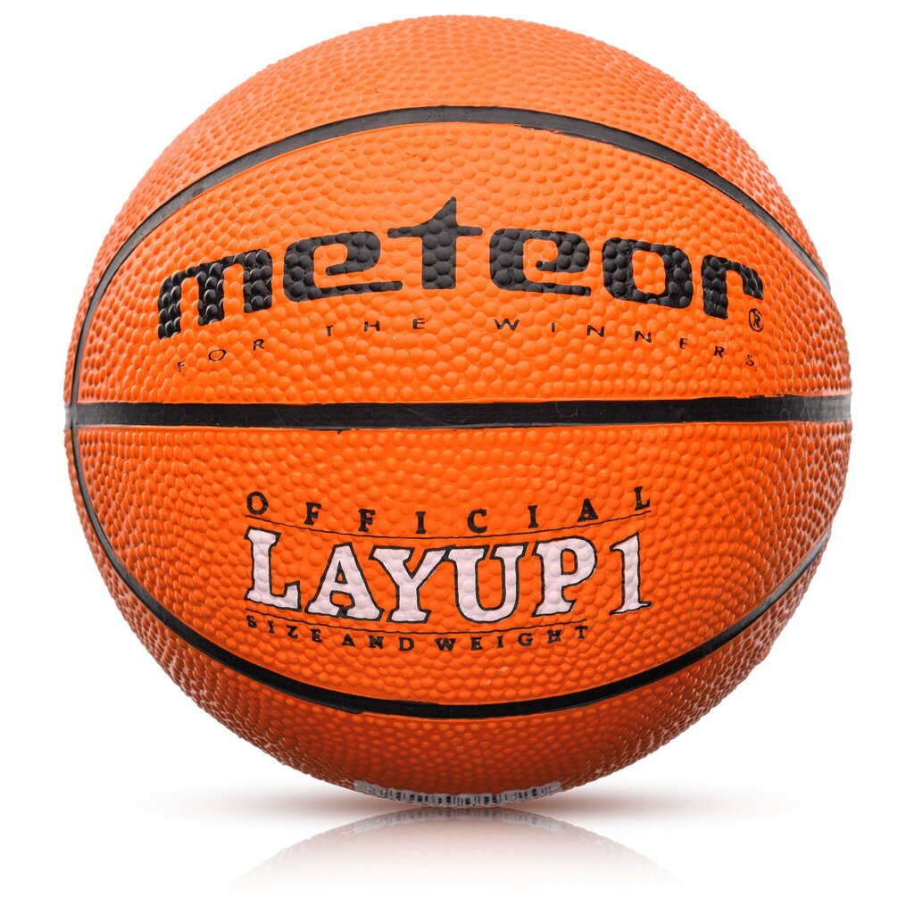 Korvpalli pall Meteor Layup 1 orange hind ja info | Korvpallid | hansapost.ee