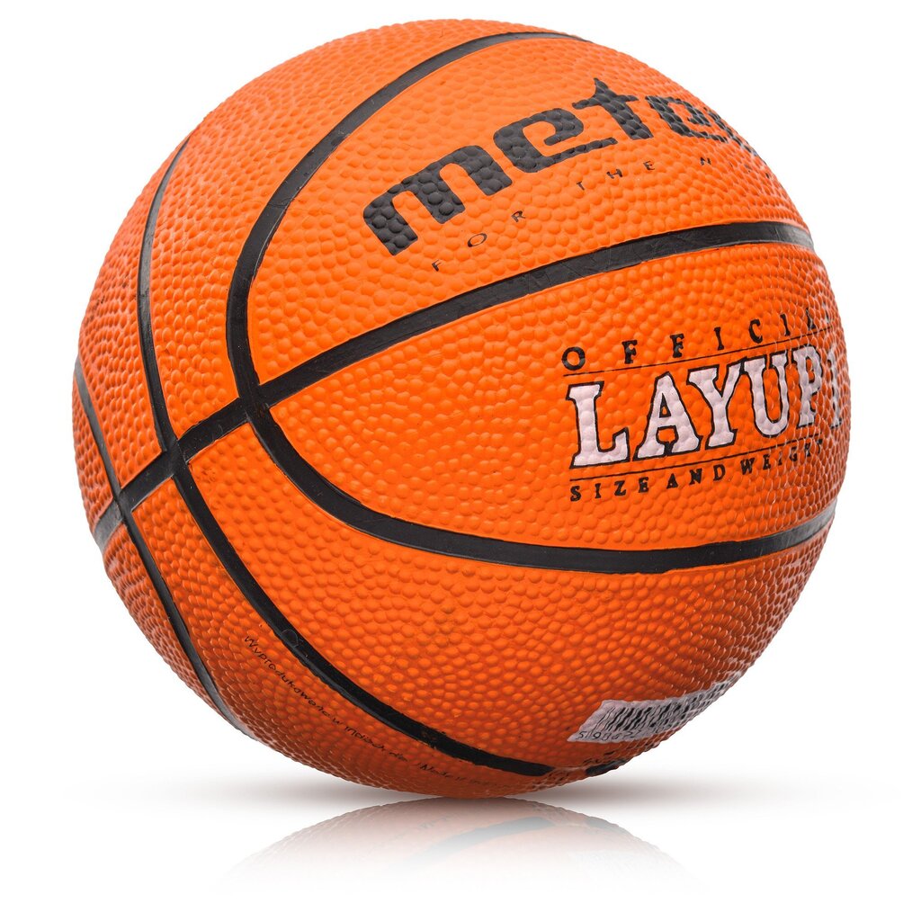 Korvpalli pall Meteor Layup 1 orange hind ja info | Korvpallid | hansapost.ee