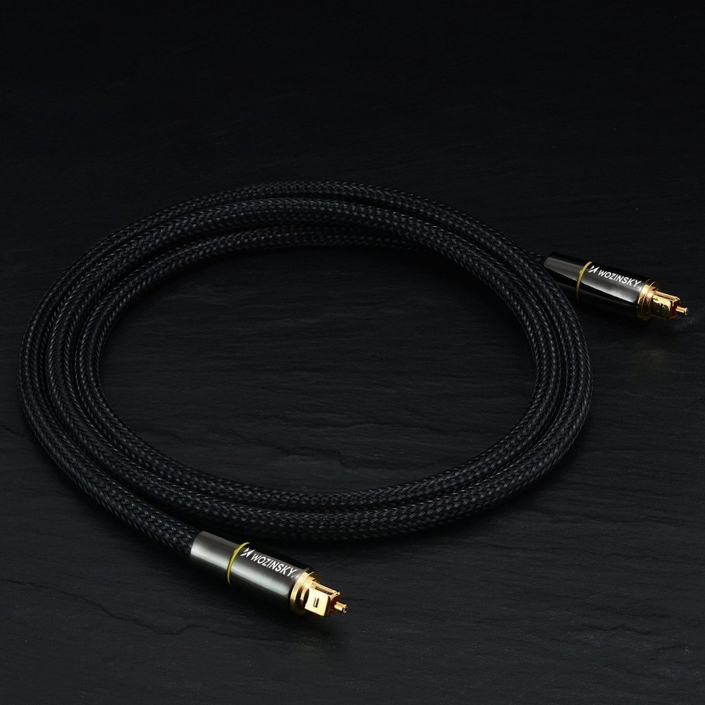 Wozinsky digital optical audio fiber cable Toslink SPDIF WOPT-30, 3 m hind ja info | Mobiiltelefonide kaablid | hansapost.ee
