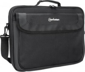 Сумка для компьютера Manhattan Cambridge 15.6", черный цвет цена и информация | Рюкзаки, сумки, чехлы для компьютеров | hansapost.ee