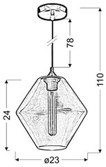 Rippvalgusti Candellux 31-36353 hind ja info | Rippvalgustid | hansapost.ee