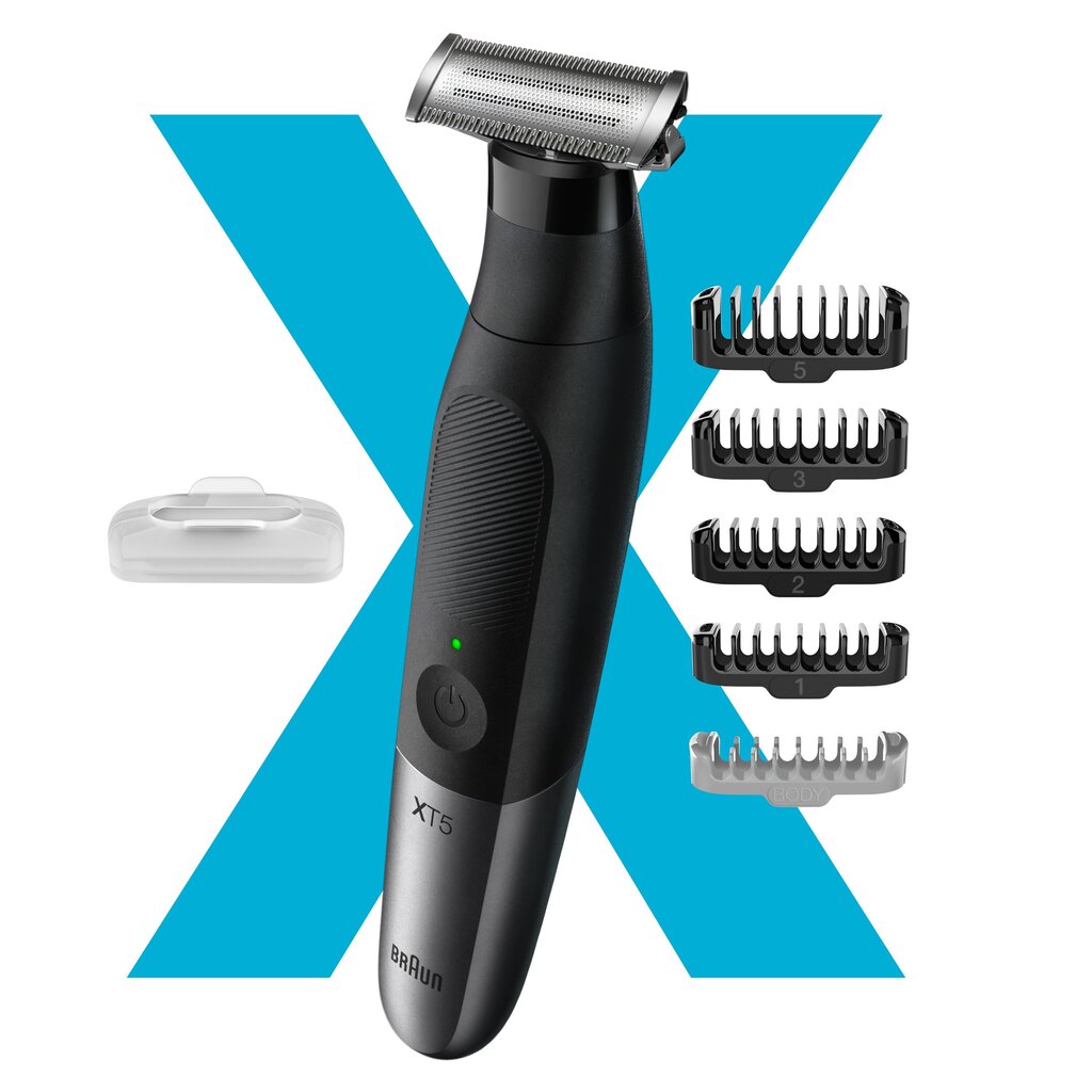 XT5100 Braun Series X habemetrimmer/piirel, pardel ja kehahoolduskomplekt meestele цена и информация | Pardlid | hansapost.ee