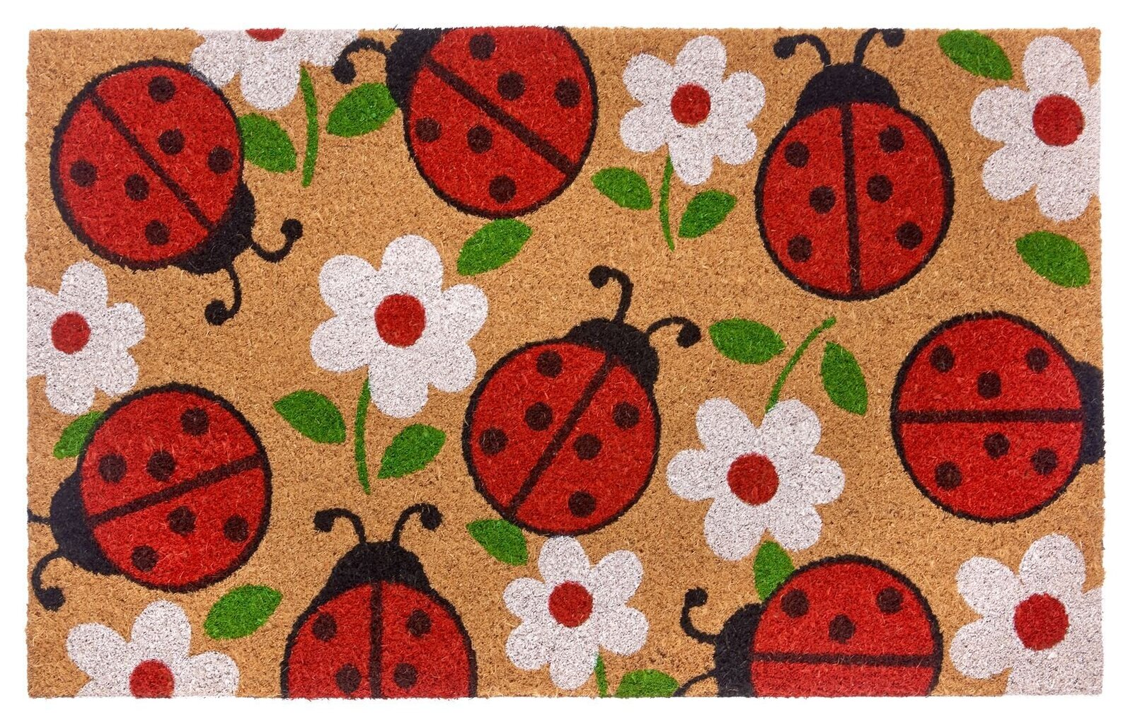 Hanse Home uksematt Lady Beetle 45x75 cm hind ja info | Uksematid | hansapost.ee