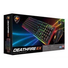 Cougar Deathfire EX Gaming цена и информация | Клавиатура с игровой мышью 3GO COMBODRILEW2 USB ES | hansapost.ee