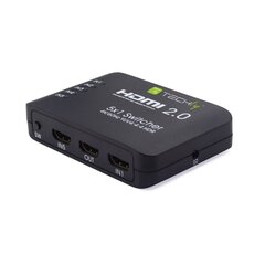 Lüliti Techly HDMI 2.0 5x1 4K*60Hz HDR hind ja info | USB adapterid ja jagajad | hansapost.ee