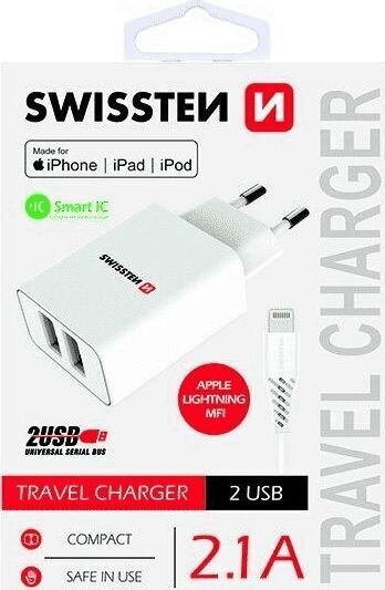 Swissten 22055000 цена и информация | Laadijad mobiiltelefonidele | hansapost.ee