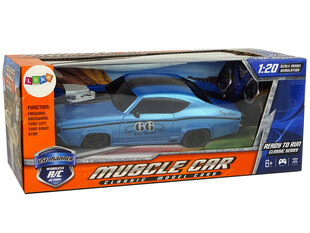 Радиоуправляемый спортивный автиомобиль Muscle Car 1:20, синий цена и информация | Игрушки для мальчиков | hansapost.ee