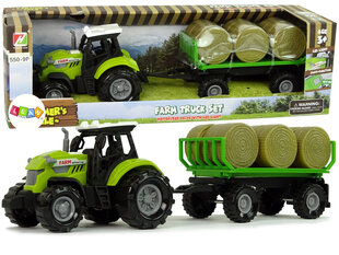 Трактор с прицепом и сеном цена и информация | Игрушки для мальчиков | hansapost.ee