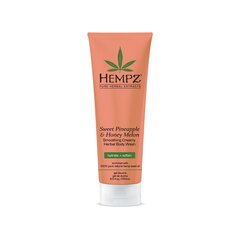 Kreemjas kehapesuvahend ananassi ja meloni ekstraktiga HEMPZ SWEET PINEAPPLE AND HONEY MELON BODY WASH 250 ML hind ja info | Dušigeelid, õlid | hansapost.ee