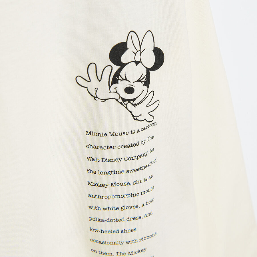Cool Club lühikeste varrukatega särk tüdrukutele Miki Hiir (Mickey Mouse), LCG2522600 hind ja info | Särgid tüdrukutele | hansapost.ee