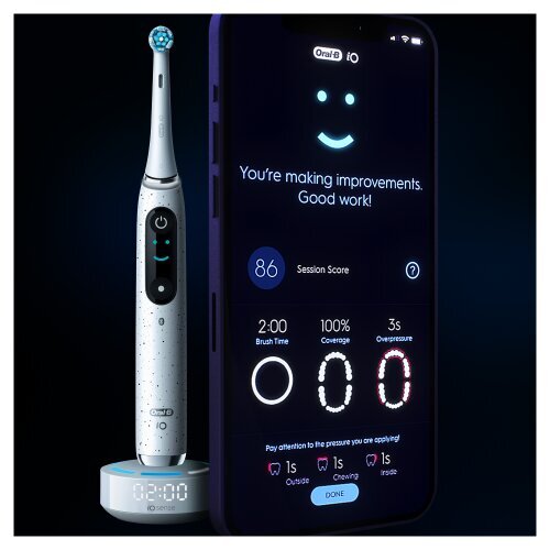 Oral-B iO10 Series Stardust White hind ja info | Elektrilised hambaharjad | hansapost.ee