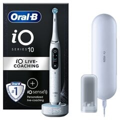 Oral-B iO 10 Stardust White цена и информация | Электрические зубные щетки | hansapost.ee