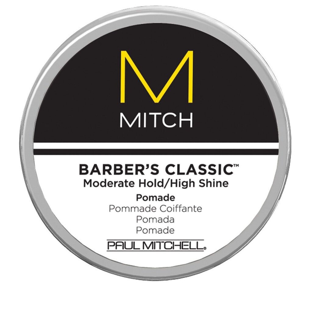 Keskmise tugevusega juuste modelleerimisvahend Paul Mitchell Mitch Barber"s Classic 85 ml hind ja info | Juuste viimistlusvahendid | hansapost.ee