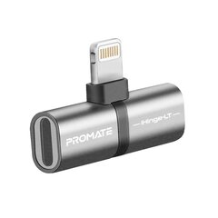 PROMATE iHinge-LT Adapter Lightning to Audio / Sync hind ja info | USB adapterid ja jagajad | hansapost.ee