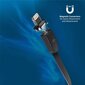 PROMATE Quiver Kokkupandav magnetkaabel USB-C USB-C / Lightning / microUSB / 1m hind ja info | Mobiiltelefonide kaablid | hansapost.ee