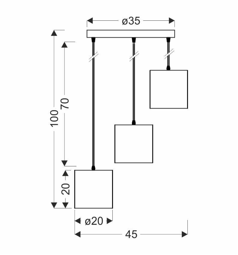 Rippvalgusti Candellux Atlanta 33-00682 hind ja info | Rippvalgustid | hansapost.ee