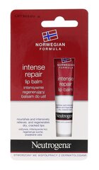 Бальзам для губ Neutrogena Intense Repair 15 мл цена и информация | Помады, бальзамы, блеск для губ | hansapost.ee