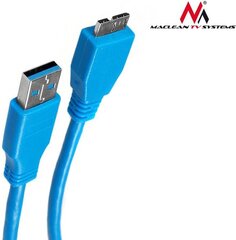 Maclean USB 3.0 микро 3 м MCTV-737 цена и информация | Кабели и провода | hansapost.ee