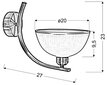 Seinavalgusti Candellux 21-47557 hind ja info | Seinavalgustid | hansapost.ee