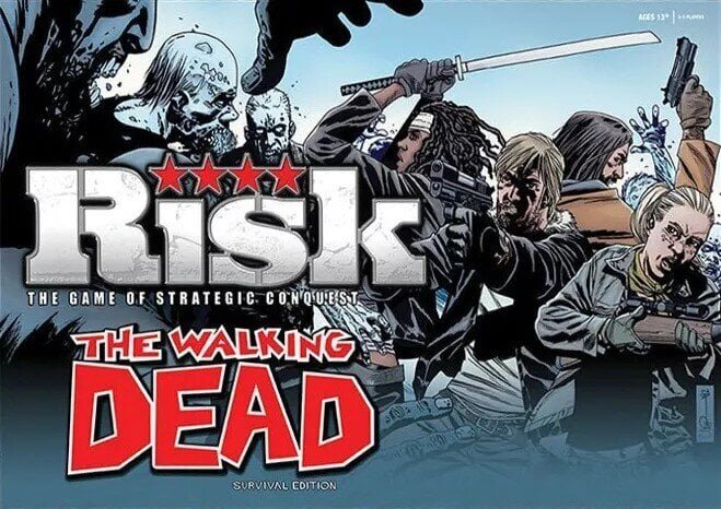 Board game Risk - The Walking Dead цена и информация | Lauamängud ja mõistatused perele | hansapost.ee